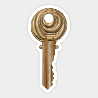 Gold Key to your Future Sticker